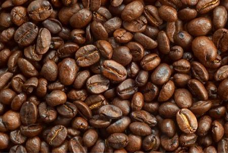 Granos de cafe de teleAdhesivos